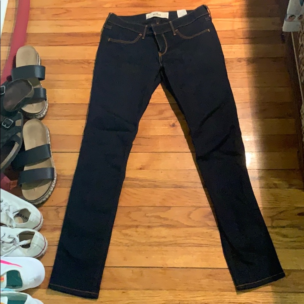 Hollister Dark Blue Jeans / Jeggings Size 9R 29x29